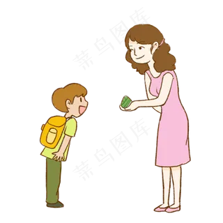 端午节粽子节吃粽子卡通人物元素