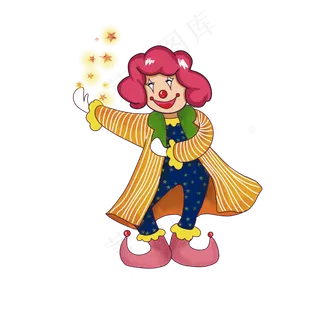 小丑愚人节4月1日PNG