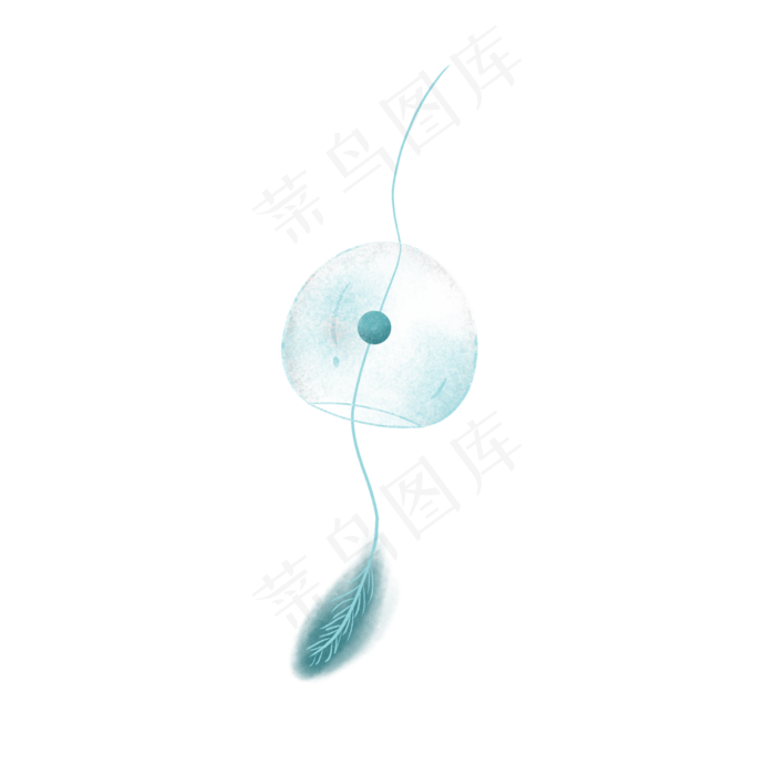 透明玻璃的风铃(2000X2000(DPI:300))psd模版下载