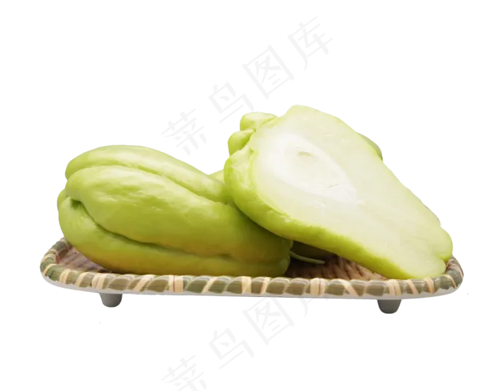切开蔬菜佛手瓜(2000X2000(DPI:300))