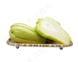 切开蔬菜佛手瓜