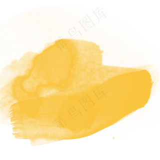 水彩痕迹效果元素