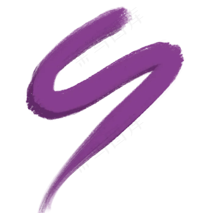 紫色动感笔刷图案(2000*2000px 72 dpi )