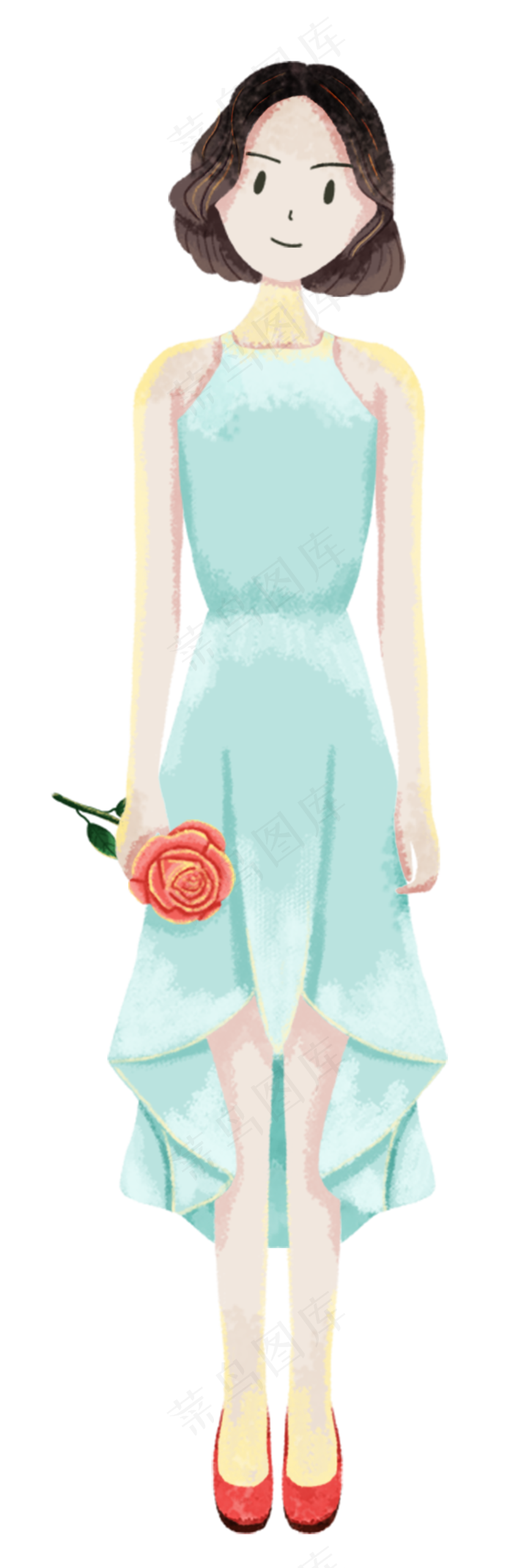 五一出游之女生(1000X3058(DPI:300))psd模版下载
