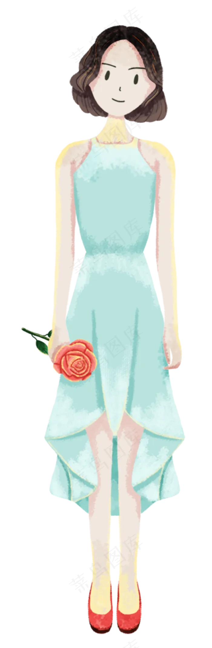 五一出游之女生(1000X3058(DPI:300))psd模版下载