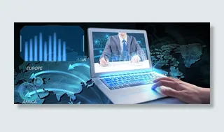 商务风互联网未来科技感banner