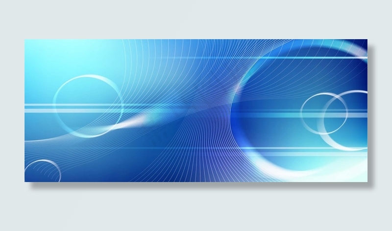 光效线条科技背景