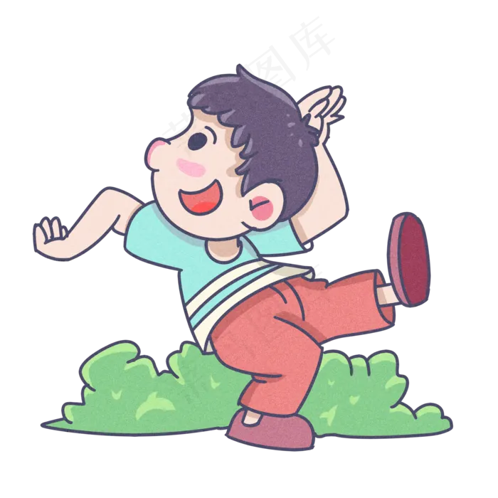 儿童节快乐的小男孩(2000X2000(DPI:299))psd模版下载