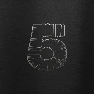 金属纹理质感抖音故障风艺术字原创