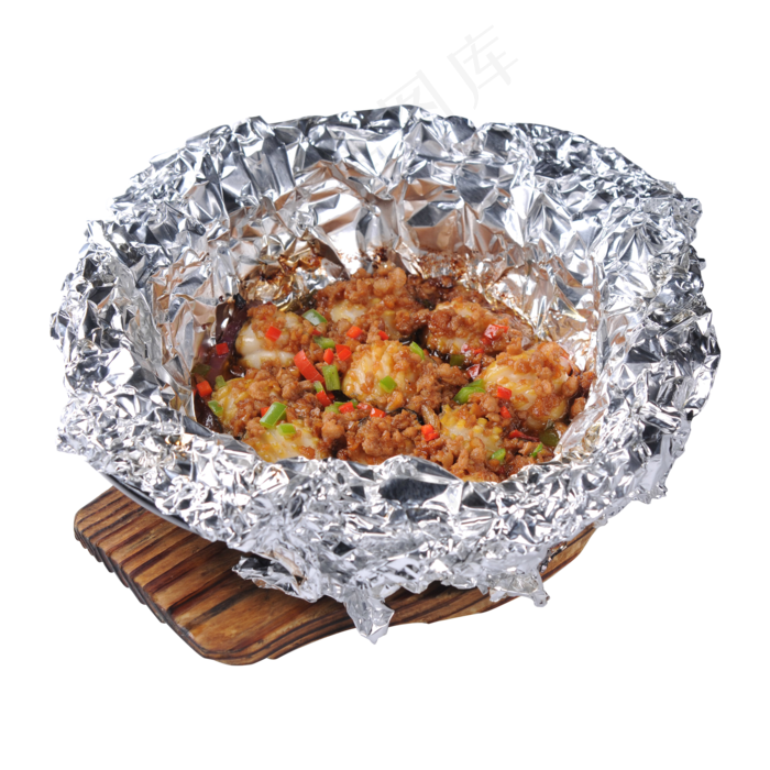锡纸粉蒸肉,免抠元素