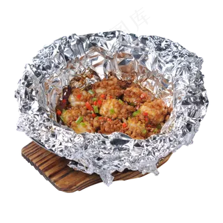 锡纸粉蒸肉,免抠元素 锡纸粉蒸肉,免抠元素