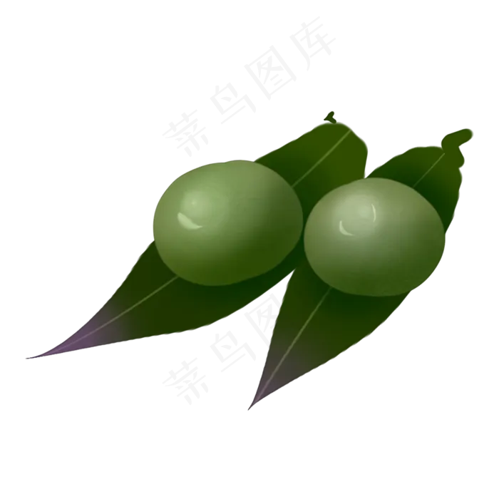 开春清明农历青团装饰(2000X2000(DPI:300))psd模版下载