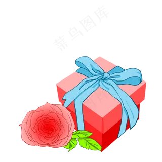 手绘创意礼盒花束