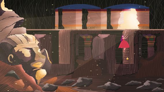 探险少女的古墓之旅