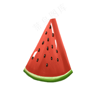 手绘水果西瓜