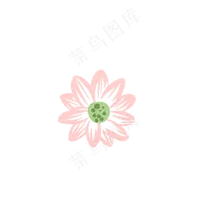 红色的荷花免抠图
