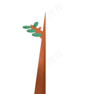 卡通植物树干下载