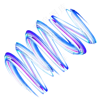 蓝紫色立体油漆