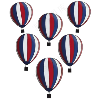 五四青年节热气球