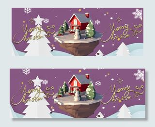 圣诞节房子圣诞快乐圣诞老人