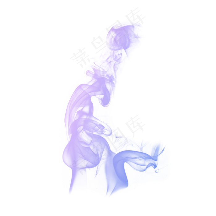 彩色烟雾青烟蒸腾免抠团雾蒸汽(2000*2000px 300 dpi )psd模版下载