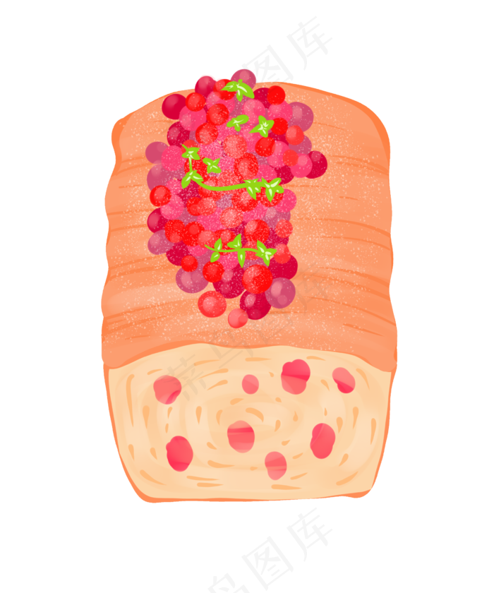 水果蛋糕糕点面包(2500X3000(DPI:300))psd模版下载