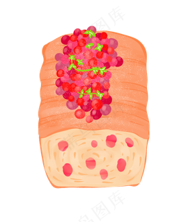 水果蛋糕糕点面包