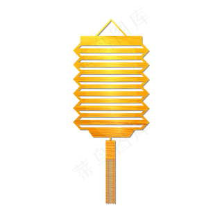 春节金色灯笼,免抠元素