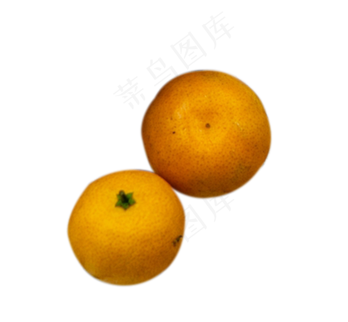 两个桔子