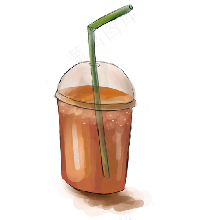 夏季奶茶饮料(2000X2158(DPI:299))psd模版下载