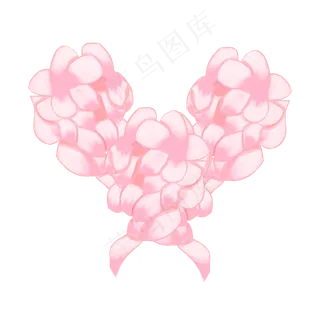 产品实物玫瑰花瓣爱心图案