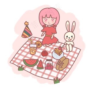 儿童节快乐儿童节六一野餐外出小