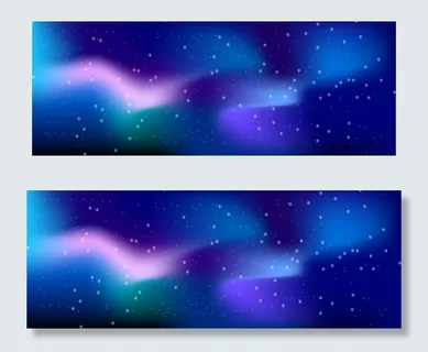 蓝色星空渐变banner 蓝色星空渐变banner