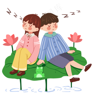 世界睡眠日系列四荷塘边