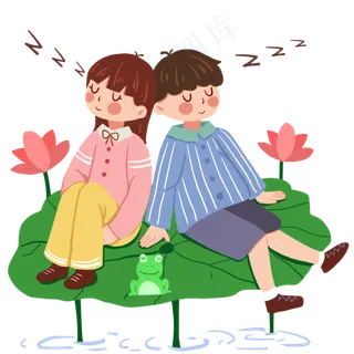 世界睡眠日系列四荷塘边