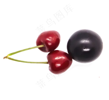 夏天水果樱桃葡萄