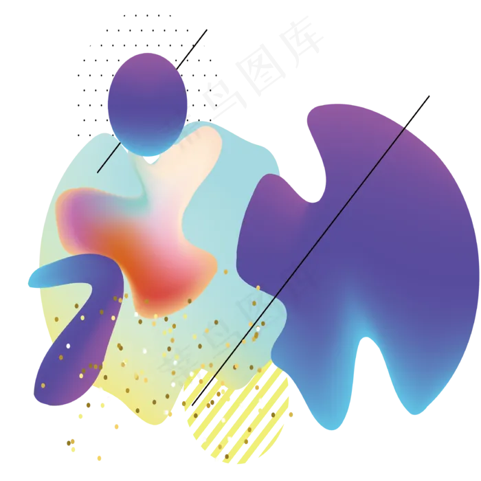简约科技渐变矢量图(800X800)eps,ai矢量模版下载