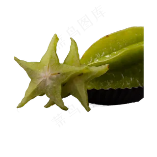 水果杨桃实物拍摄免抠