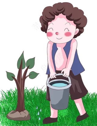 植树节雨水春分女人