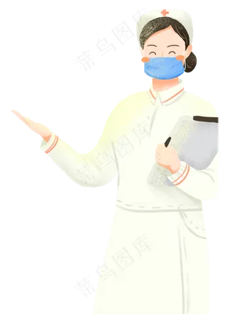 医生护士卡通人物