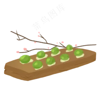 清明节青团免抠PNG素材