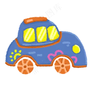 卡通儿童汽车