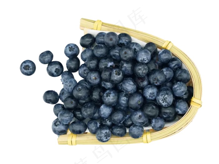 蓝莓水果食物(3000X3000(DPI:300))