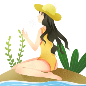 沙滩女孩