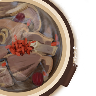 二十四节气霜降食物羊肉,免抠元素