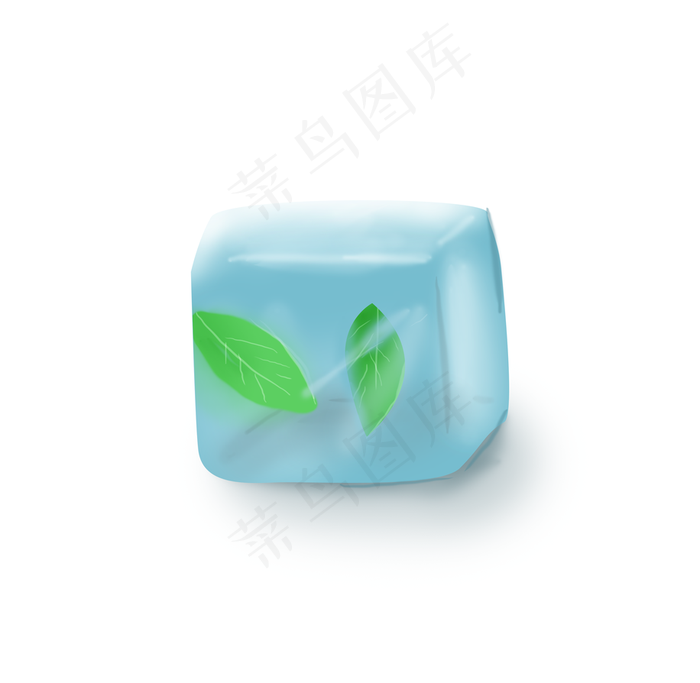 夏日夏季大暑小暑冰块