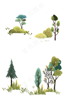 装饰植物夏天边框