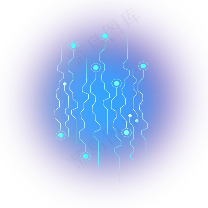 线形科技感线条,免抠元素(2000*2000px 300 dpi )psd模版下载