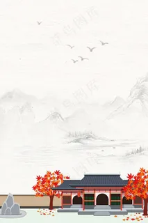 复古中国风中式庭院 复古中国风中式庭院