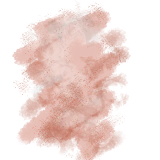 水彩粉色渐变底纹PNG素材